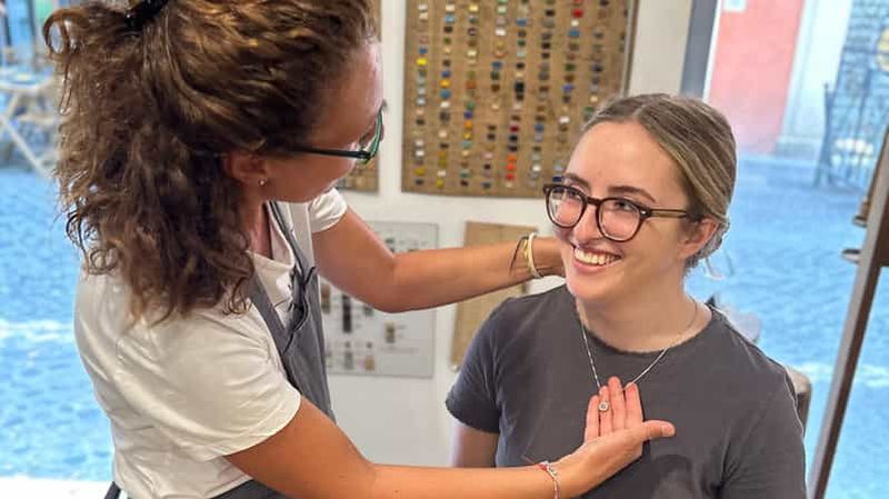 Billet Rome : Atelier de bijoux en micromosaïque