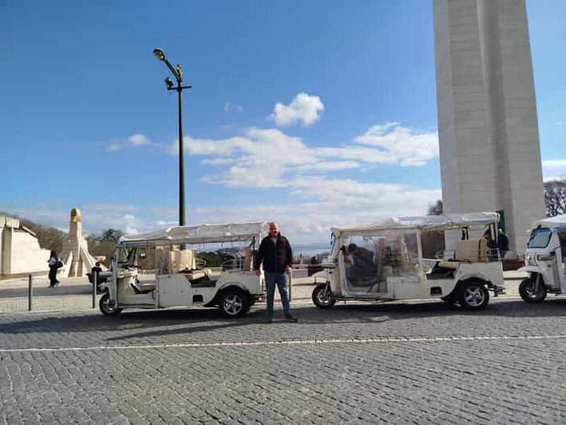 Billet Lisbonne : visite guidée de 3 heures en tuk-tuk avec prise en charge gratuite