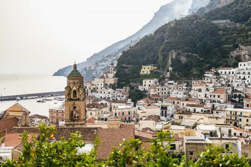Billet Depuis Rome : excursion d'une journée à Positano et sur la côte amalfitaine en train et en ferry