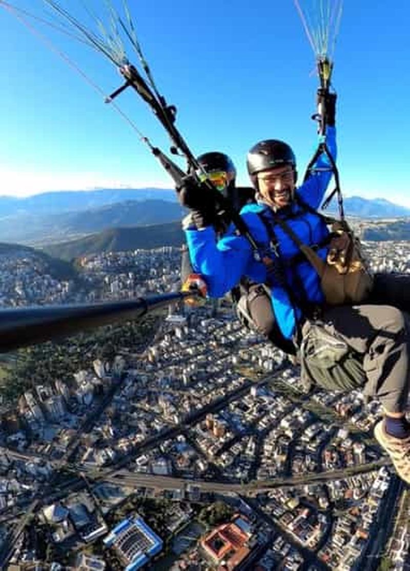 Billet Quito : vol en parapente tandem