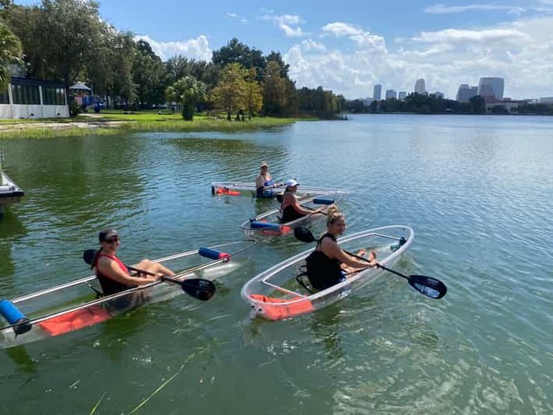 Billet Orlando : kayak transparent urbain ou paddleboard au paradis