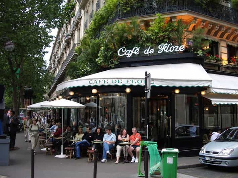 Billet Cours de français au Café de Flore et visite guidée de Paris