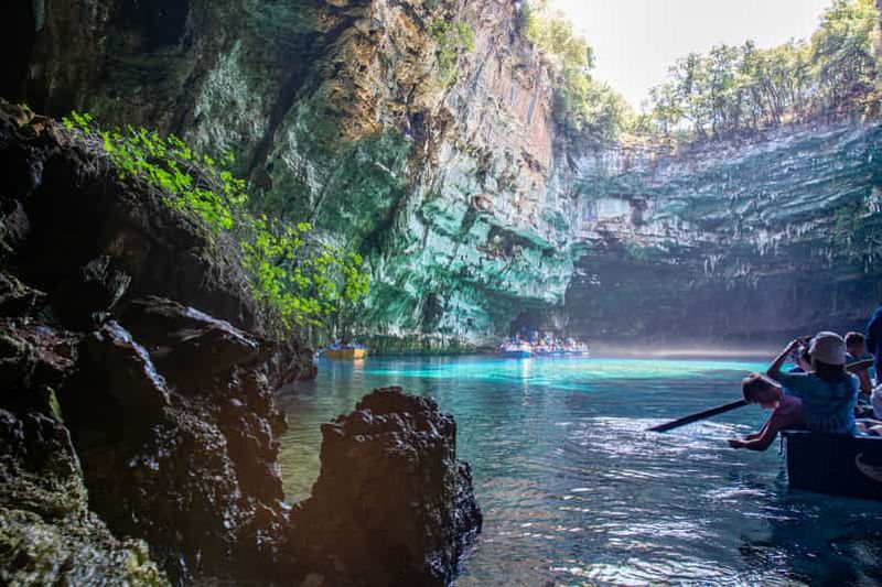 Billet Depuis Argostoli : visite du lac Melissani et des grottes de Drogarati