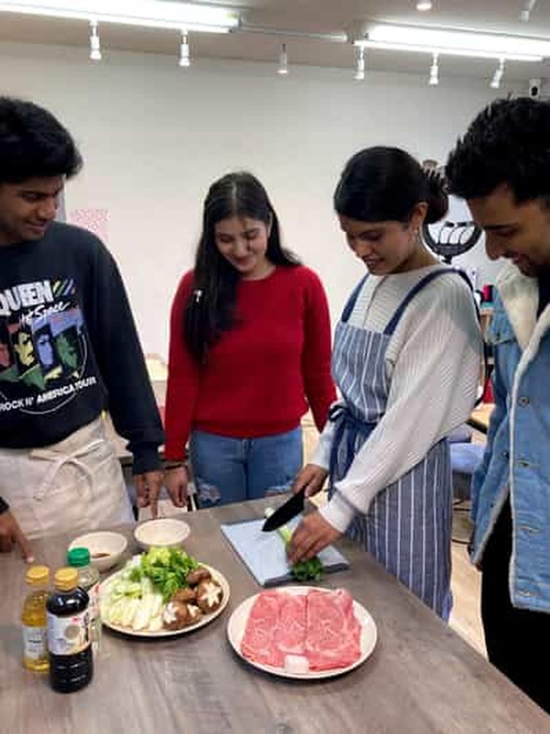 Billet Kobe : Cours de cuisine avec Sukiyaki de bœuf de Kobe et Origami