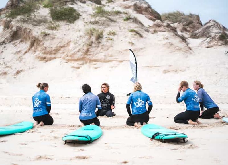 Billet Peniche : cours de surf avec un moniteur certifié