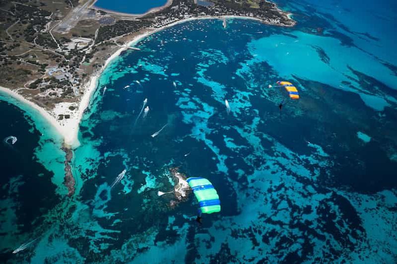 Billet Perth : Saut en parachute sur l'île de Rottnest et forfait ferry
