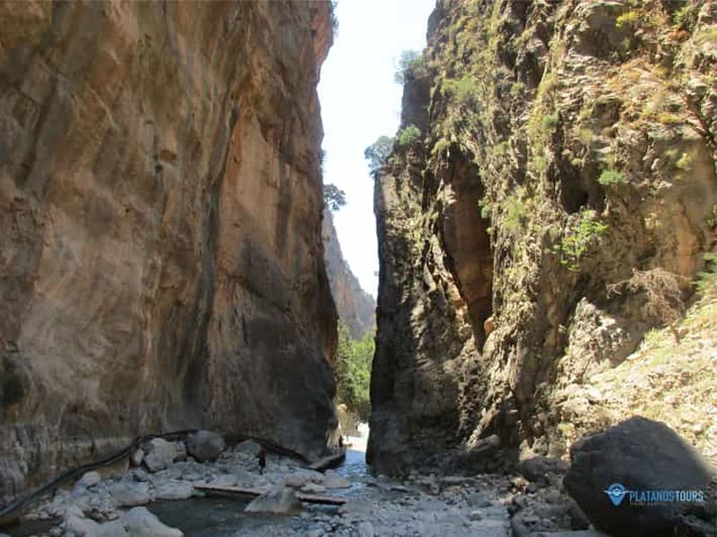 Billet Au départ d'Héraklion, d'Agia Pelagia et de Malia : Excursion guidée dans les gorges de Samaria