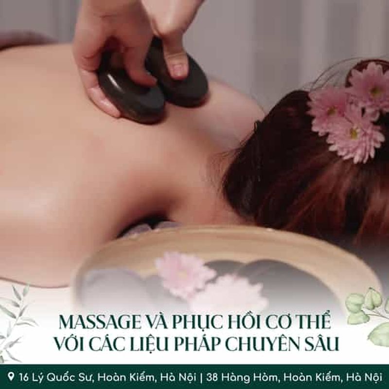 Billet Spa du Vieux Quartier d'Hanoi : Massage complet du corps et aux pierres chaudes (60 min)