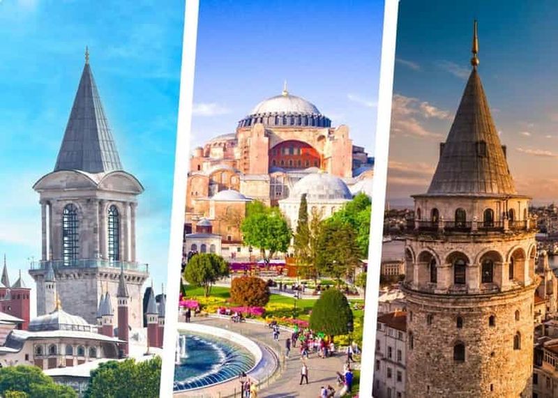 Billet Palais de Topkapı, Sainte-Sophie et tour de Galata : billets combinés