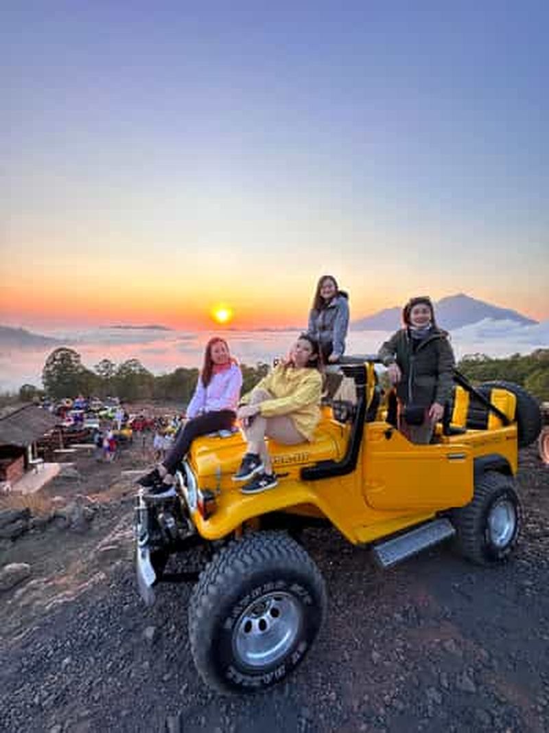 Billet Excursion en 4x4 Jeep au mont Batur pour admirer le lever du soleil à Kintamani