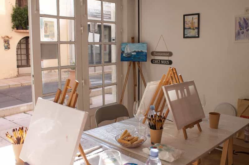 Billet Cours de peinture privé de 2 heures près de Cannes