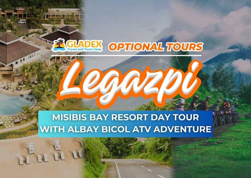 Billet Albay : ruines de Cagsawa, aventure en quad et visite de la baie de Misibis