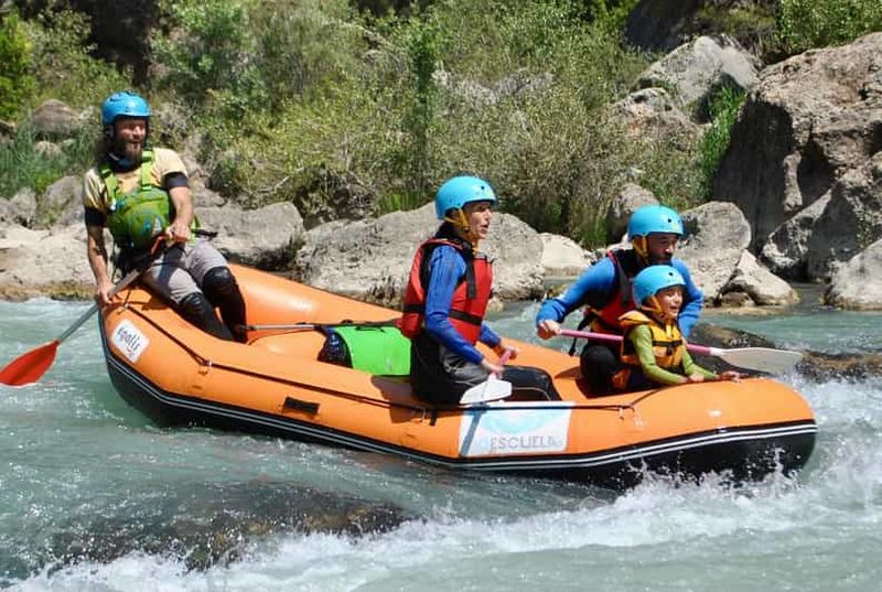 Billet Huesca : Rafting en famille