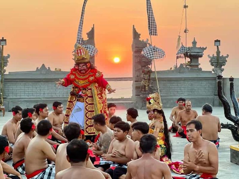 Billet Bali : billet pour la danse du feu Kecak à la falaise d'Uluwatu Karang Boma