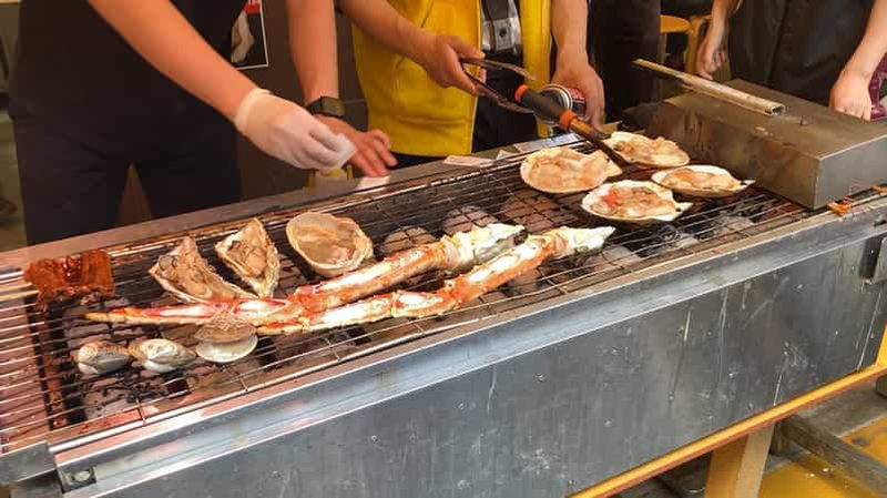 Billet Visite culinaire et à pied du marché aux poissons de Tsukiji
