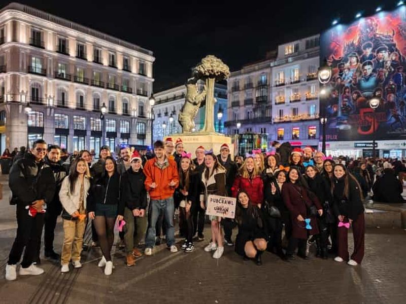 Billet Madrid : tournée des bars avec boissons et entrée gratuite en boîte de nuit