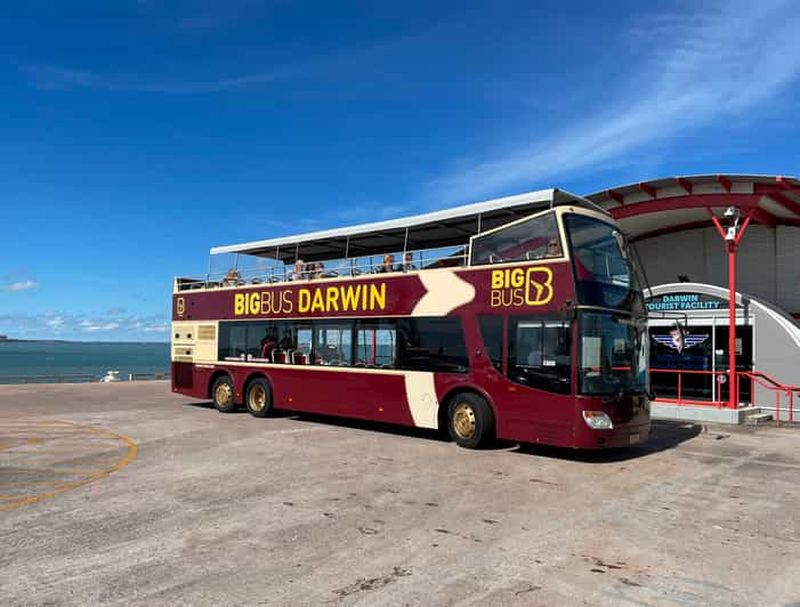 Billet Darwin : visite en bus à impériale à arrêts multiples