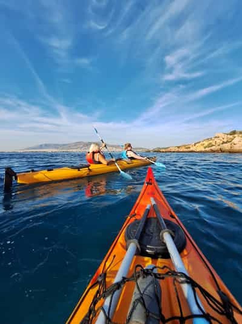 Billet Athènes : Kayak de mer au coucher du soleil