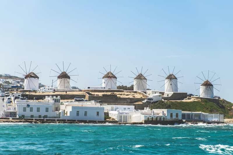 Billet Mykonos : visite privée avec plages et phare