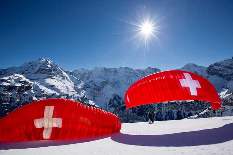 Billet Interlaken : Vol en tandem en parapente
