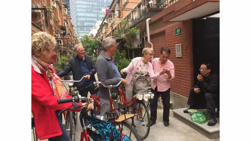 Billet Shanghai : visite guidée à vélo avec dégustation de baozi