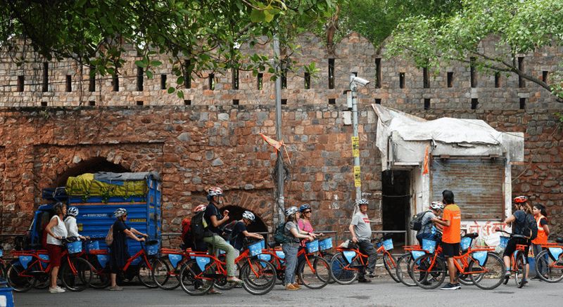 Billet Old Delhi Bike Tour Morning 4 Hours : Delhi à vélo