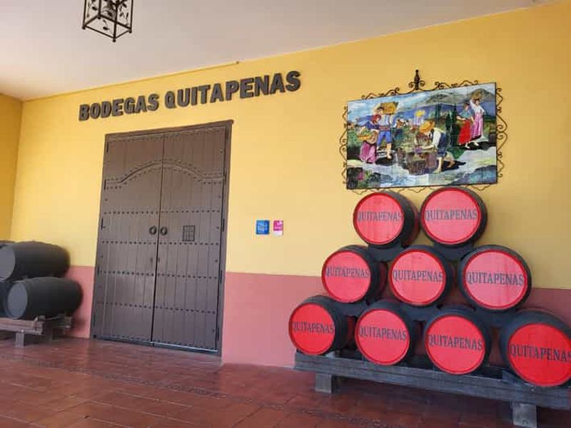 Billet Bodegas Quitapenas : Visite guidée et dégustation de vins