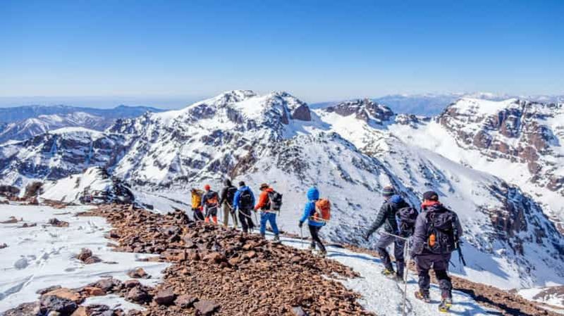 Billet Marrakech : randonnée de 2 jours au Toubkal et 1 nuit avec prise en charge à l'hôtel