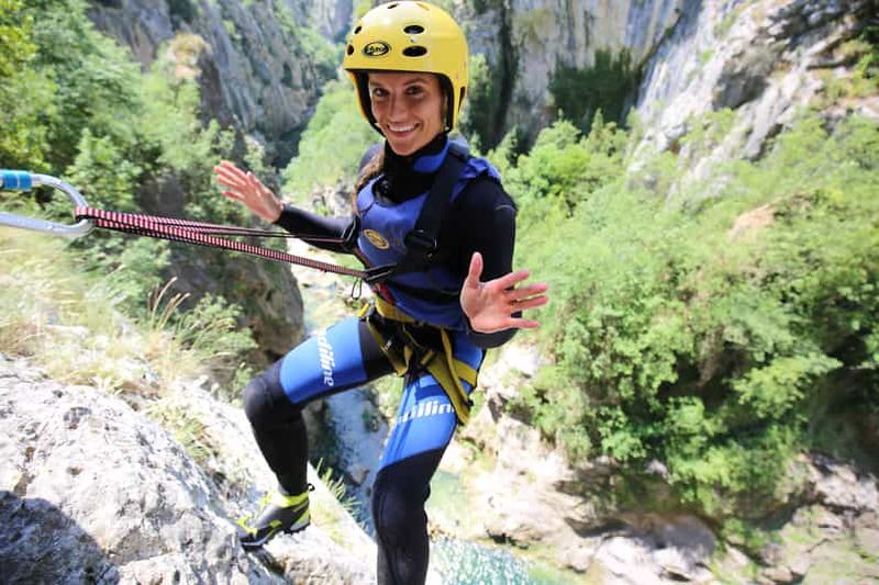 Billet Depuis Split ou Zadvarje : Canyoning extrême sur la rivière Cetina