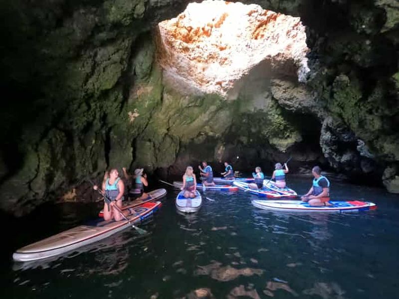 Billet Lagos : visite guidée en stand up paddle des grottes de Ponta da Piedade