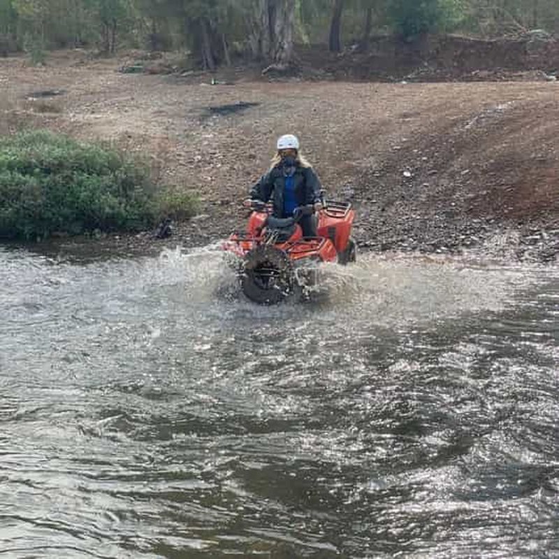 Billet Fethiye : excursion en quad, quad 300 cm3, choix de parcours accidenté en fonction de votre expérience.