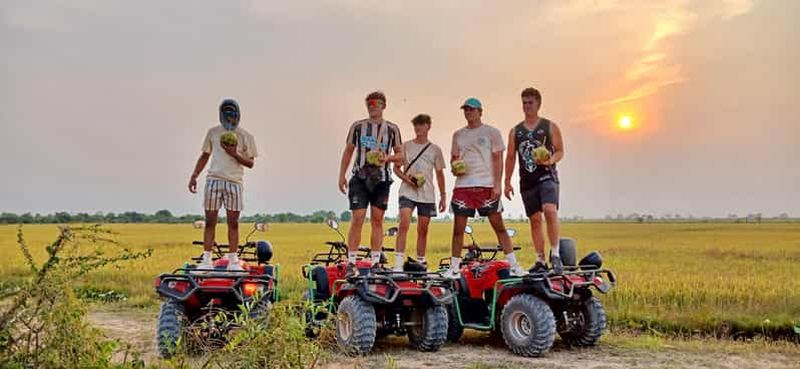 Billet Siem Reap : Aventure en quad avec coucher de soleil et pause thé