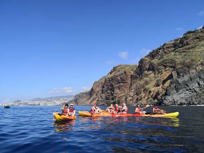 Billet Caniço, Madère : excursion en kayak et plongée avec tuba dans la réserve marine