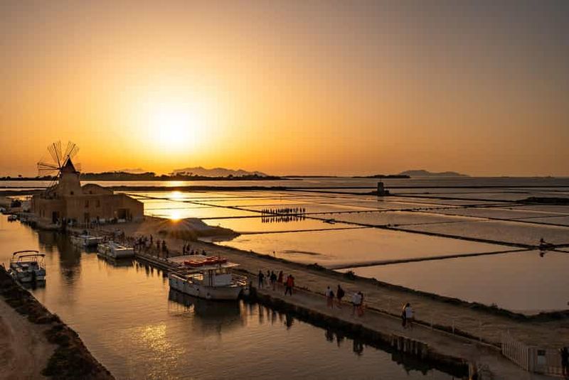 Billet Sicile occidentale : Ségeste, Erice et les salines au coucher du soleil
