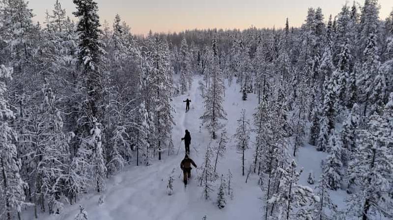Billet Aventure de ski guidée en journée : pistes privées près de Rovaniemi