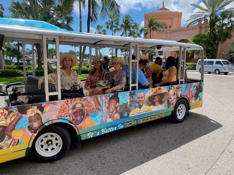 Billet Nassau : Visite culturelle des Bahamas en trolley électrique et sur l'eau