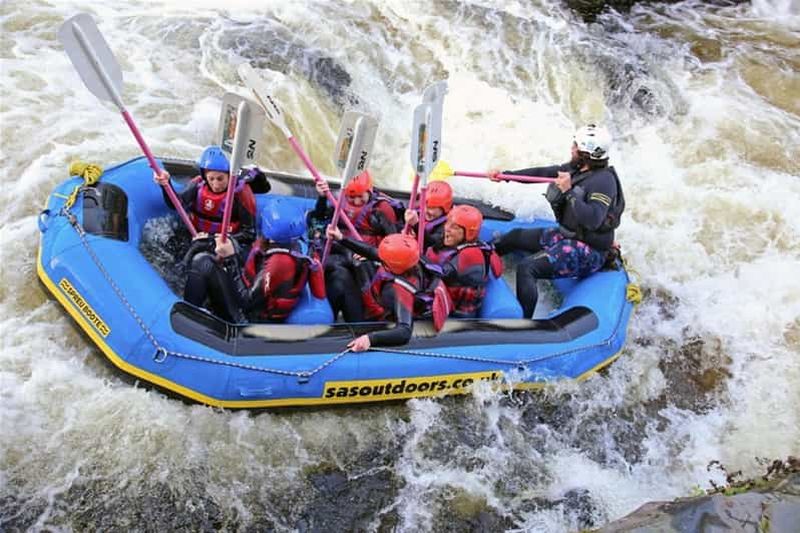 Billet Llangollen : Rafting en eaux vives sur la rivière Dee