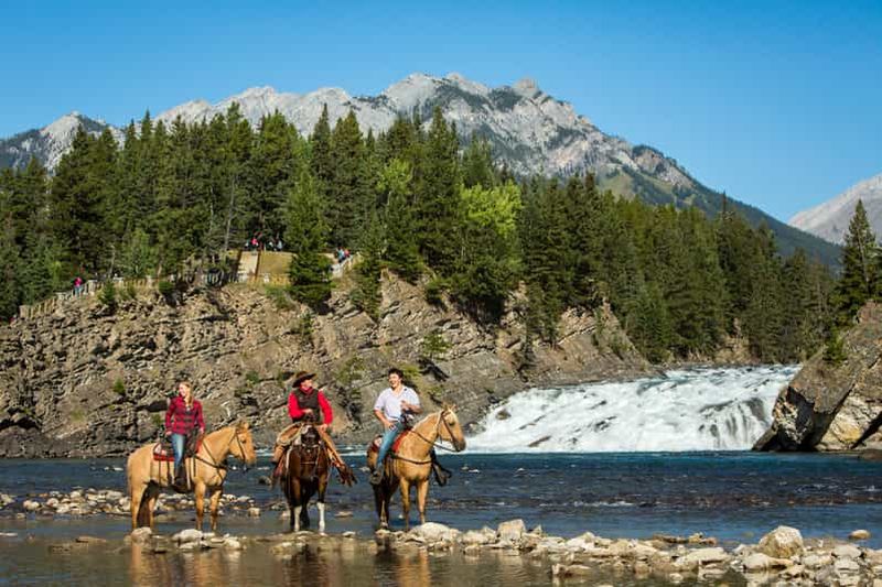 Billet Banff : Randonnée à cheval intermédiaire de 4 heures au Mont Sulphur
