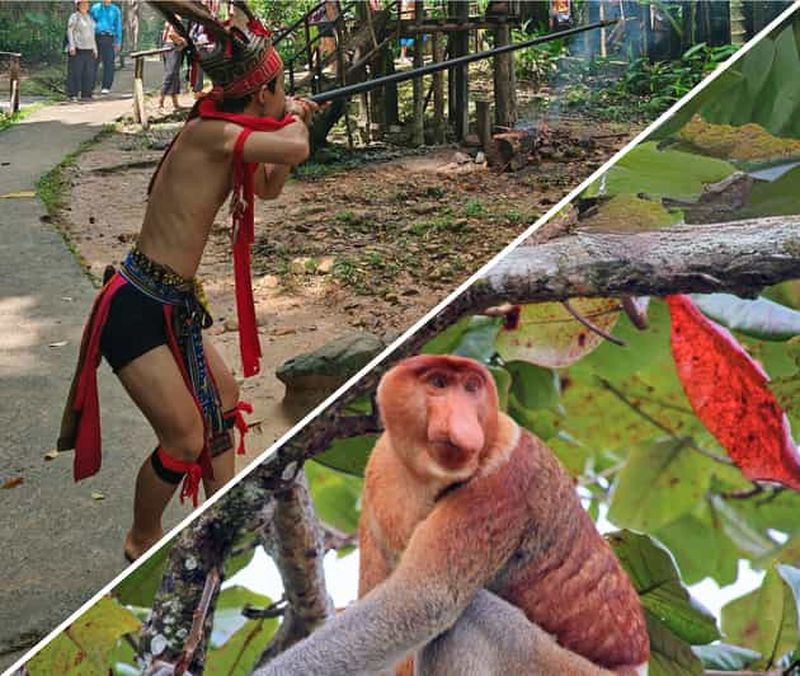 Billet Kota Kinabalu : forfait Mari Mari Village & croisière Bongawan