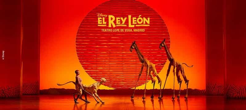 Billet Madrid : Billet pour la comédie musicale Le Roi Lion