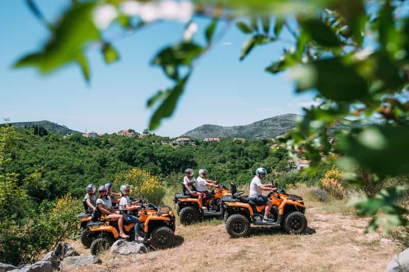 Billet Dubrovnik : Aventure guidée en quad dans la campagne avec brunch