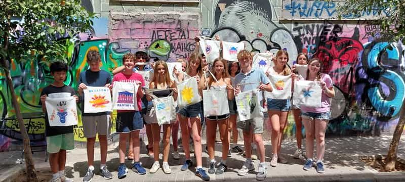 Billet Athènes : Atelier de graffiti et expérience de peinture sur fourre-tout