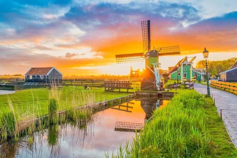 Billet Amsterdam : excursion d'une journée à Zaanse Schans, Marken, Volendam et Edam