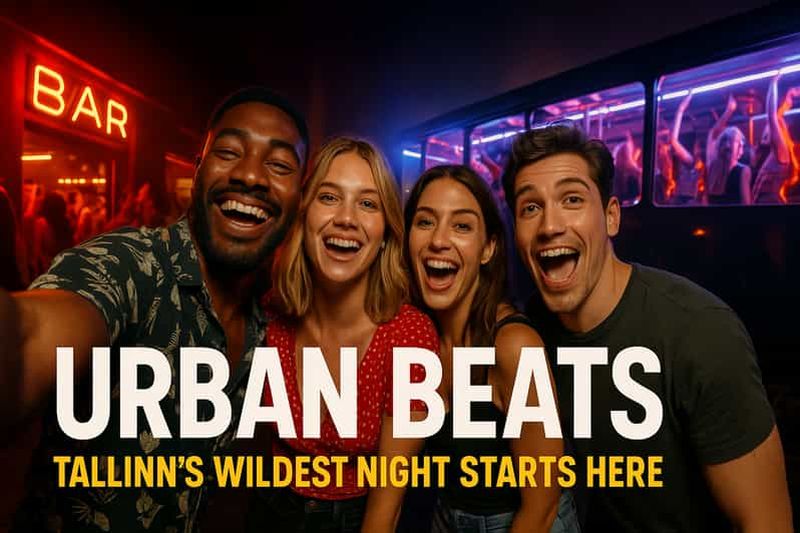 Billet Tallinn : tournée des bars avec bus et clubs