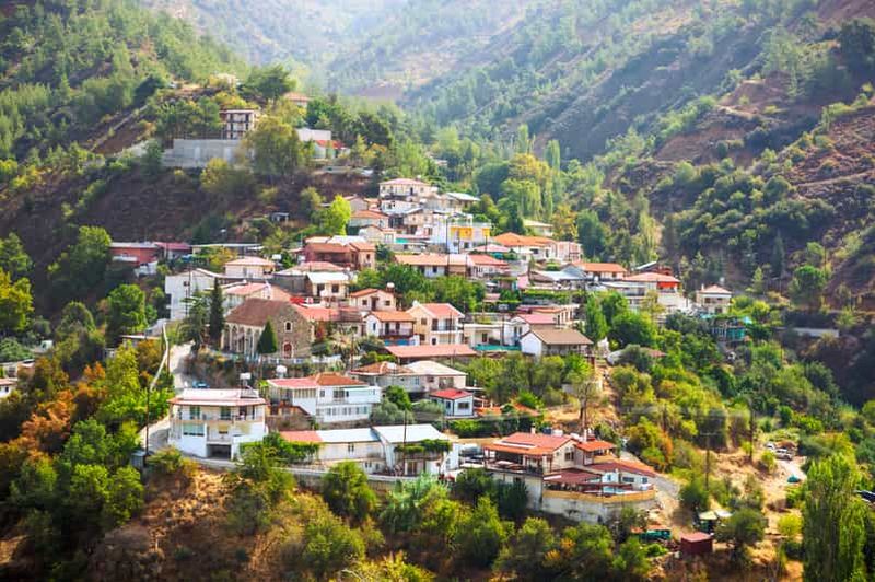 Billet Depuis Paphos : Excursion guidée d'une journée dans les montagnes et les villages du Troodos