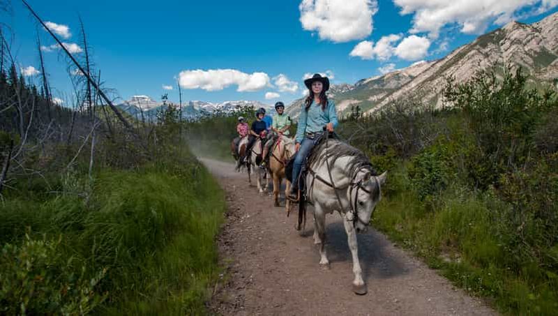 Billet Parc national de Banff : balade à cheval de 2 heures dans la boucle de Sundance