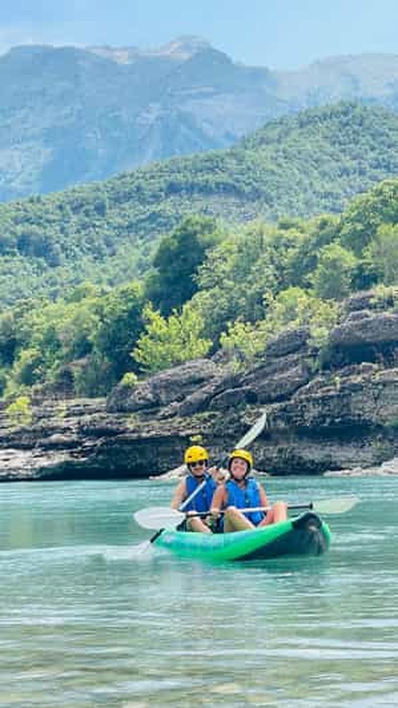 Billet Përmet : Kayak sur la rivière Vjosa