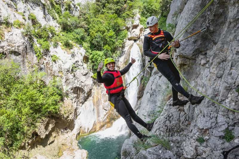 Billet Depuis Split/Šestanovac : canyoning extrême sur la rivière Cetina
