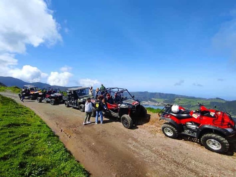 Billet Ponta Delgada : Visite guidée de Sete Cidades en buggy, quad ou jeep