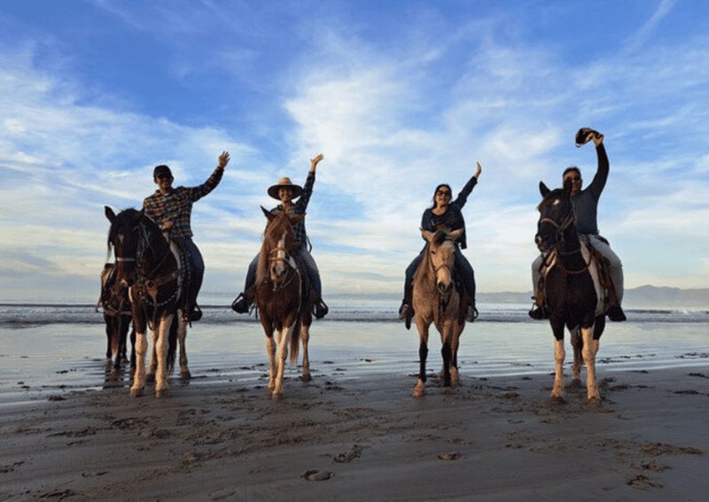 Billet Ensenada : Randonnée à cheval sur la plage de Playa Hermosa